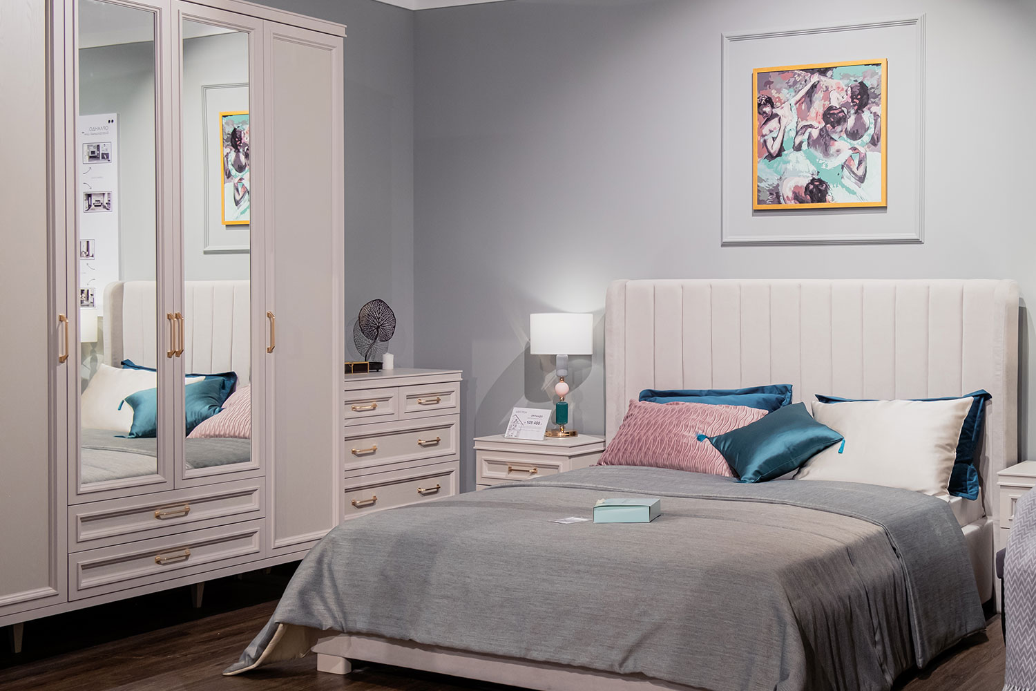 Двуспальные кровати - изображение №9 "Кровать Аделия 180 х 200"  на www.Angstrem-mebel.ru