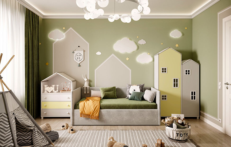 Детские кровати - изображение №7 "Кровать Кеноша 90 х 190"  на www.Angstrem-mebel.ru