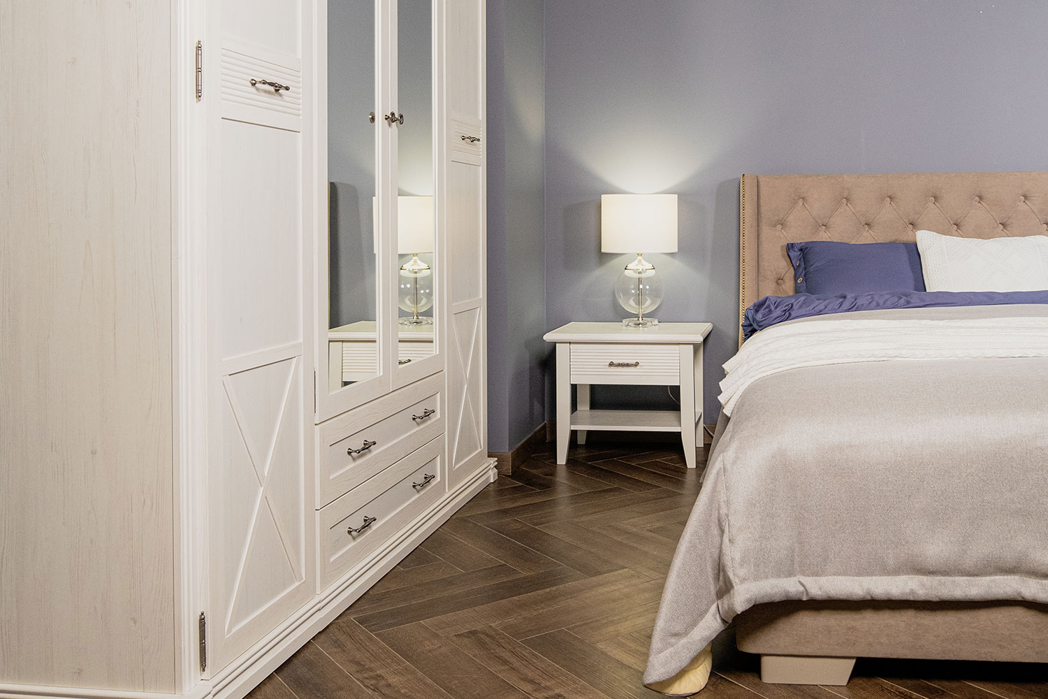 Шкафы-пеналы - изображение №9 "Шкаф Кантри с полками КА-009.00 (1 комплект)"  на www.Angstrem-mebel.ru