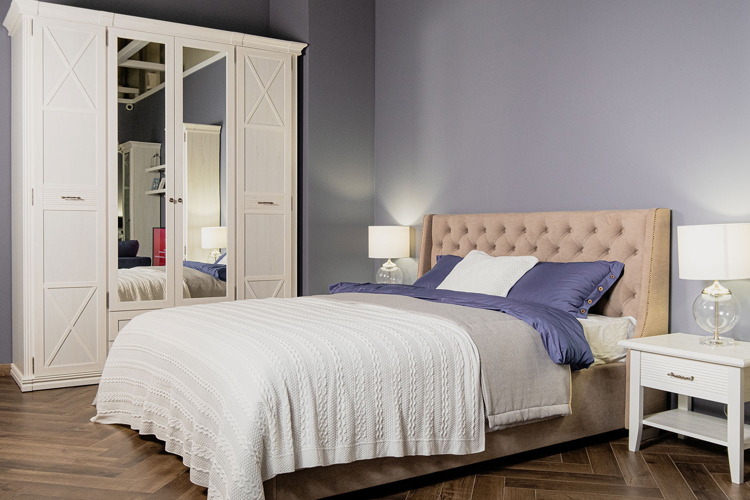 Комбинированные шкафы - изображение №10 "Шкаф Кантри"  на www.Angstrem-mebel.ru