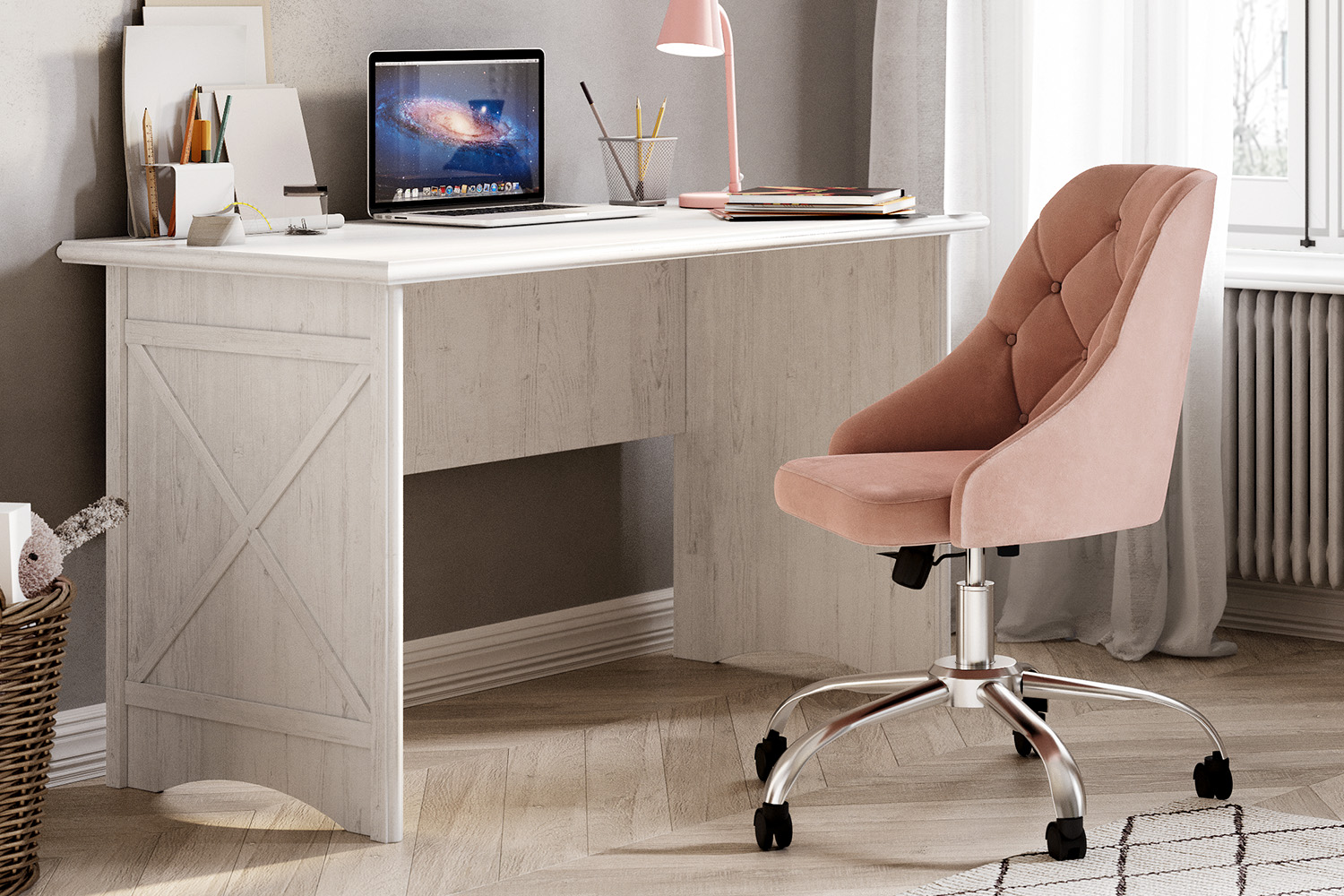 Письменные столы - изображение №3 "Письменный стол Кантри"  на www.Angstrem-mebel.ru