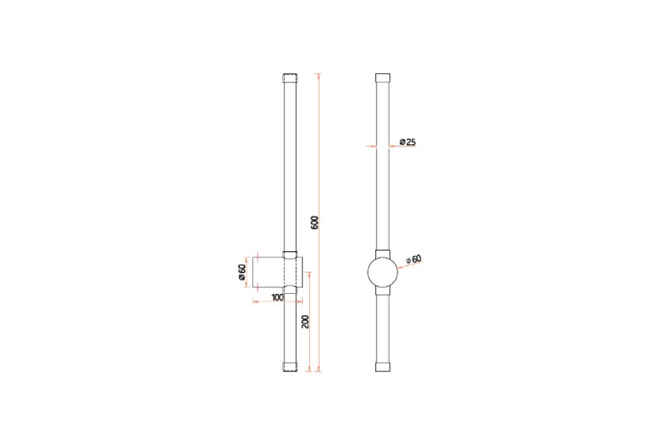Бра - изображение №9 "Настенный светильник Lignum D100*W60*H600 LED*14W"  на www.Angstrem-mebel.ru
