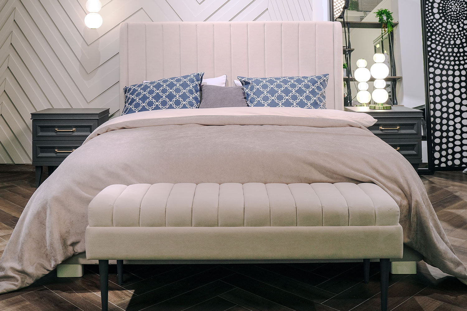 Двуспальные кровати - изображение №8 "Кровать Аделия 180 х 200"  на www.Angstrem-mebel.ru