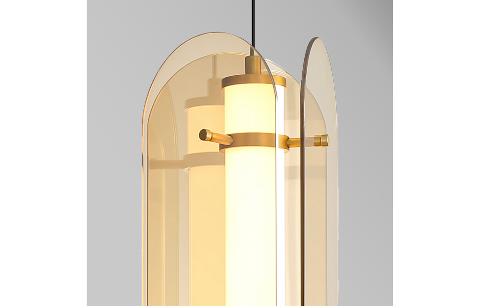 Подвесы - изображение №5 "Подвес Fada (янтарный) D190*H420/1925 LED*12.6W"  на www.Angstrem-mebel.ru