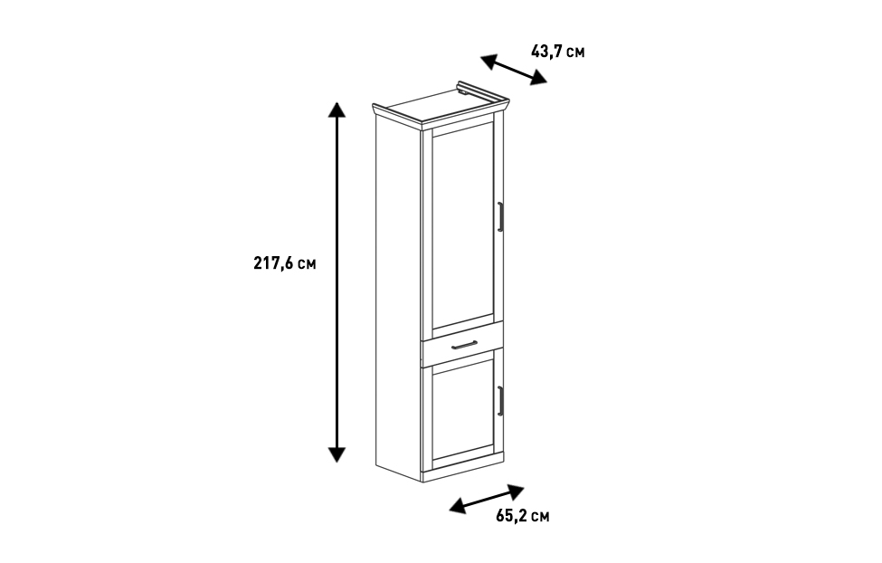 Комбинированные шкафы - изображение №4 "Шкаф Магнум с дополнительными полками (1 комплект)"  на www.Angstrem-mebel.ru