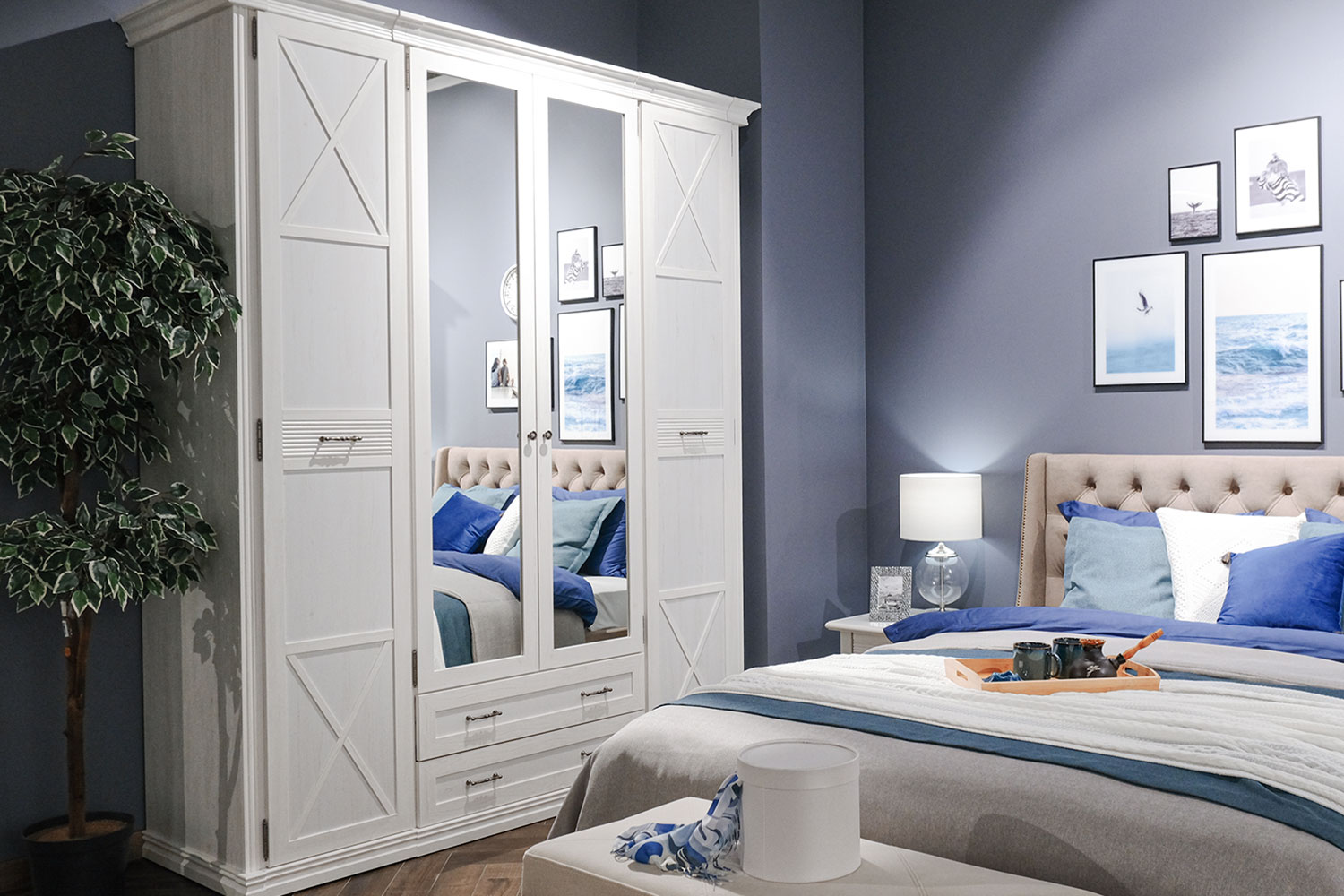 Комбинированные шкафы - изображение №8 "Шкаф Кантри"  на www.Angstrem-mebel.ru