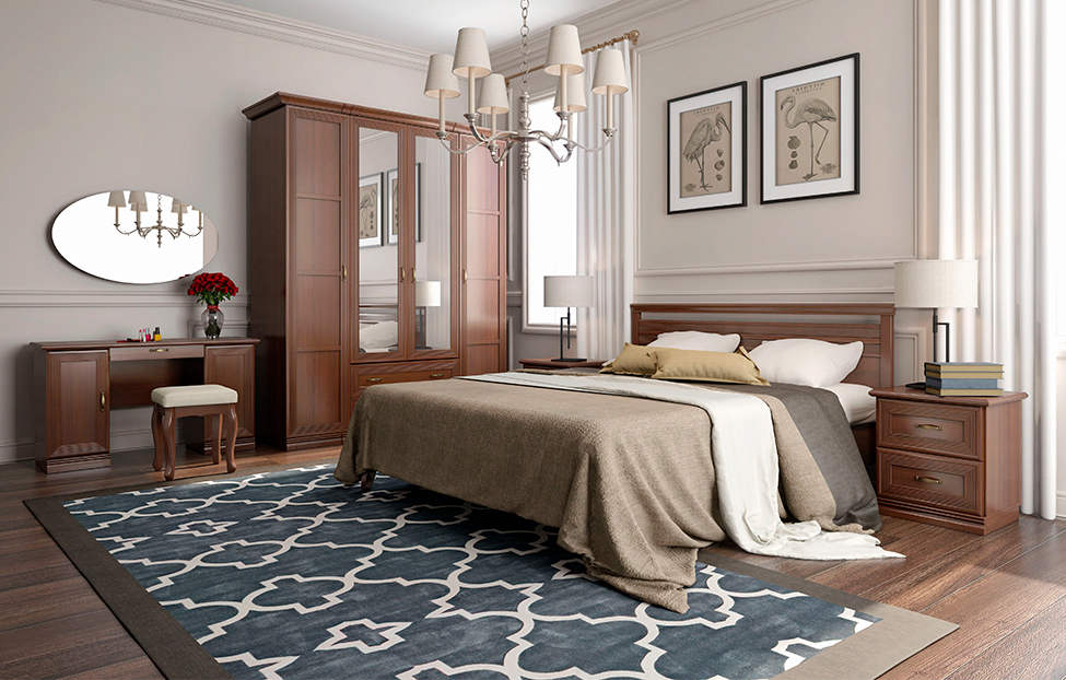 Двуспальные кровати - изображение №7 "Кровать Адажио 160 х 200"  на www.Angstrem-mebel.ru