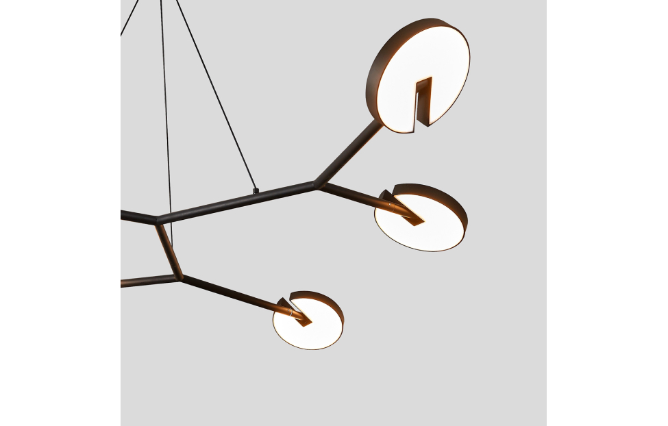 Люстры - изображение №4 "Подвесная люстра Paritet L1175*W1170*H1200 6*LED*12W"  на www.Angstrem-mebel.ru