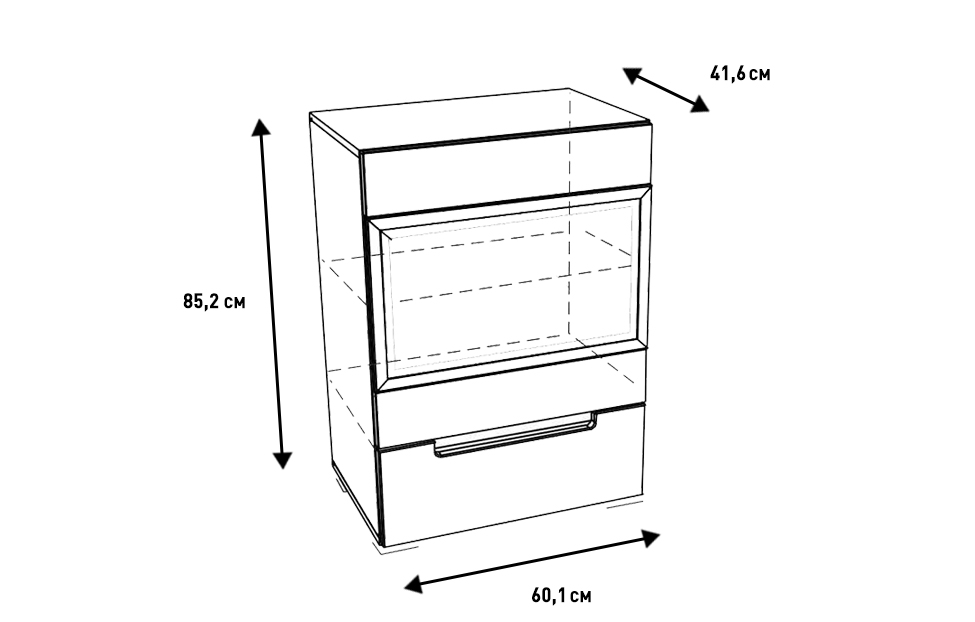 Тумбы - изображение №4 "Тумба Анри"  на www.Angstrem-mebel.ru