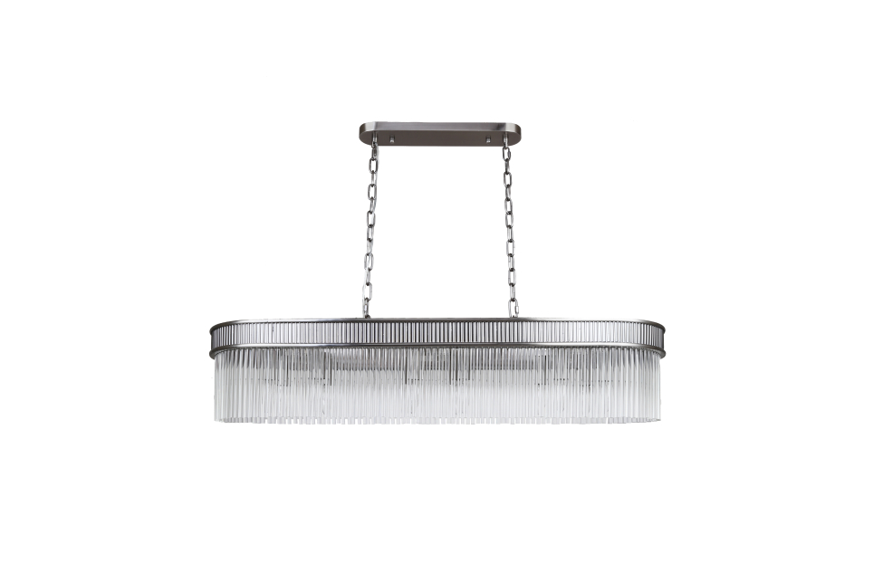 Люстры - изображение №8 "Подвесная люстра Turris (никель) L1000*W320*H380/1220 12*E14*40W"  на www.Angstrem-mebel.ru