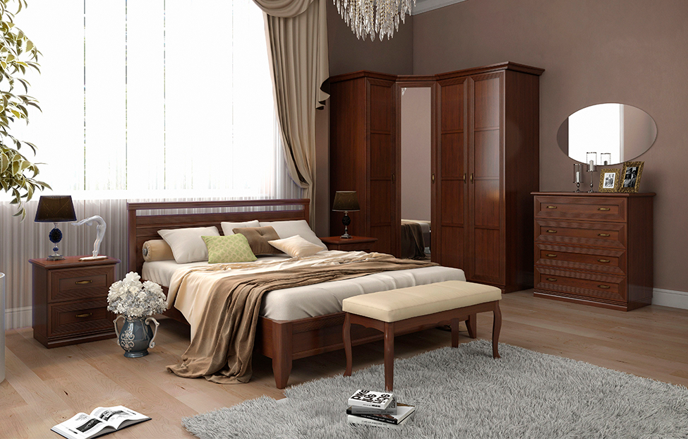 Двуспальные кровати - изображение №6 "Кровать Адажио 160 х 200"  на www.Angstrem-mebel.ru