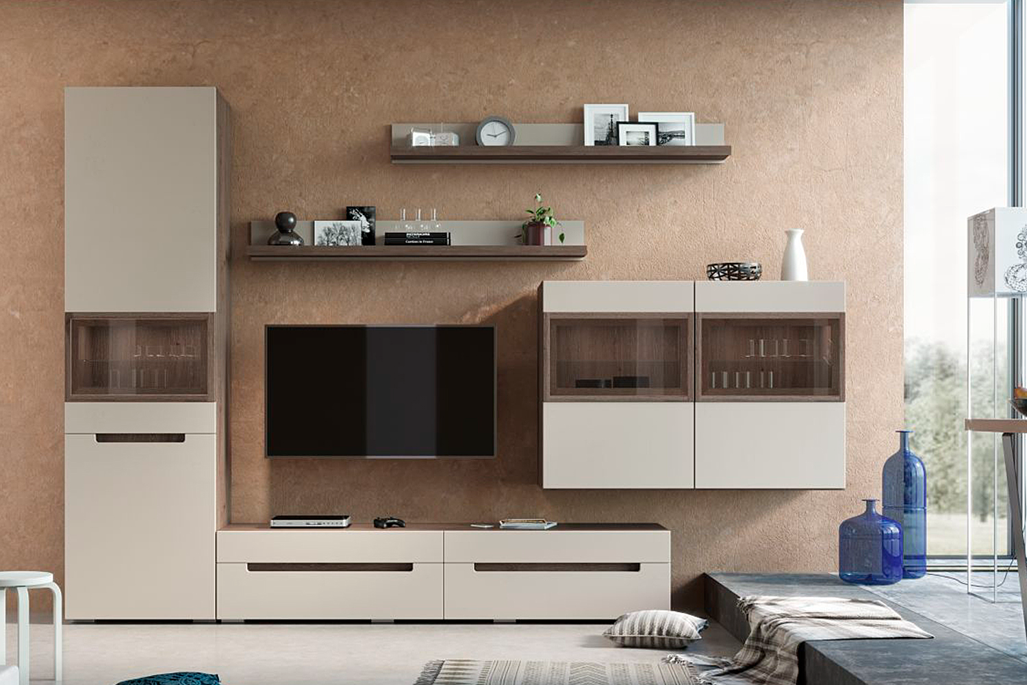 Навесные шкафчики - изображение №12 "Навесной шкаф Анри (правый)"  на www.Angstrem-mebel.ru