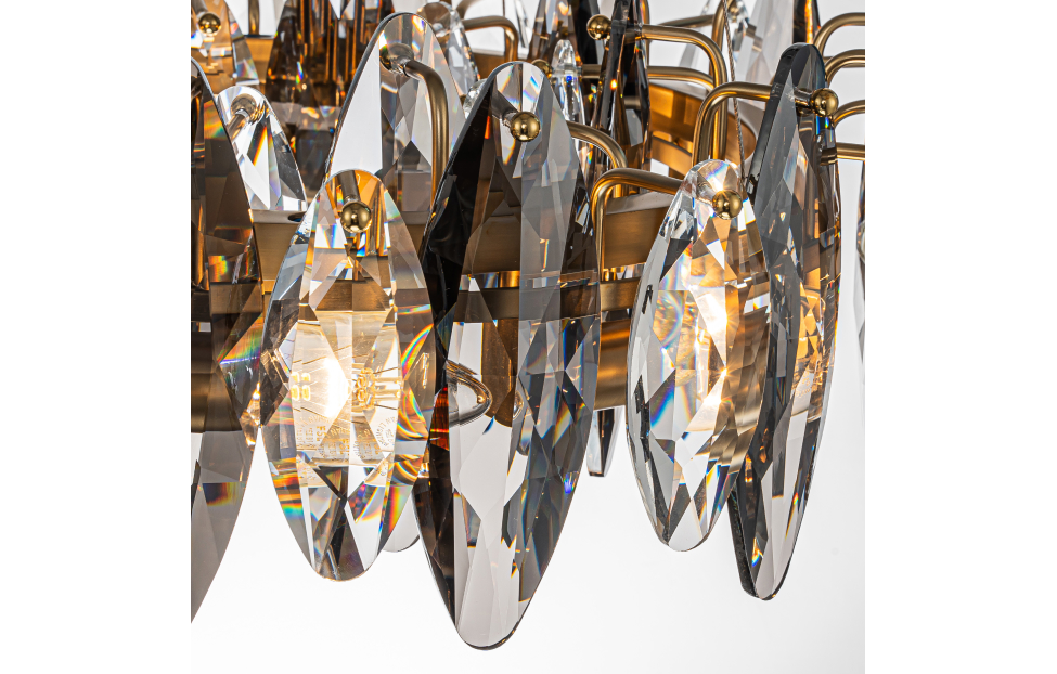 Люстры - изображение №7 "Подвесная люстра Glans D500*H210/1300 8*E14*40W"  на www.Angstrem-mebel.ru