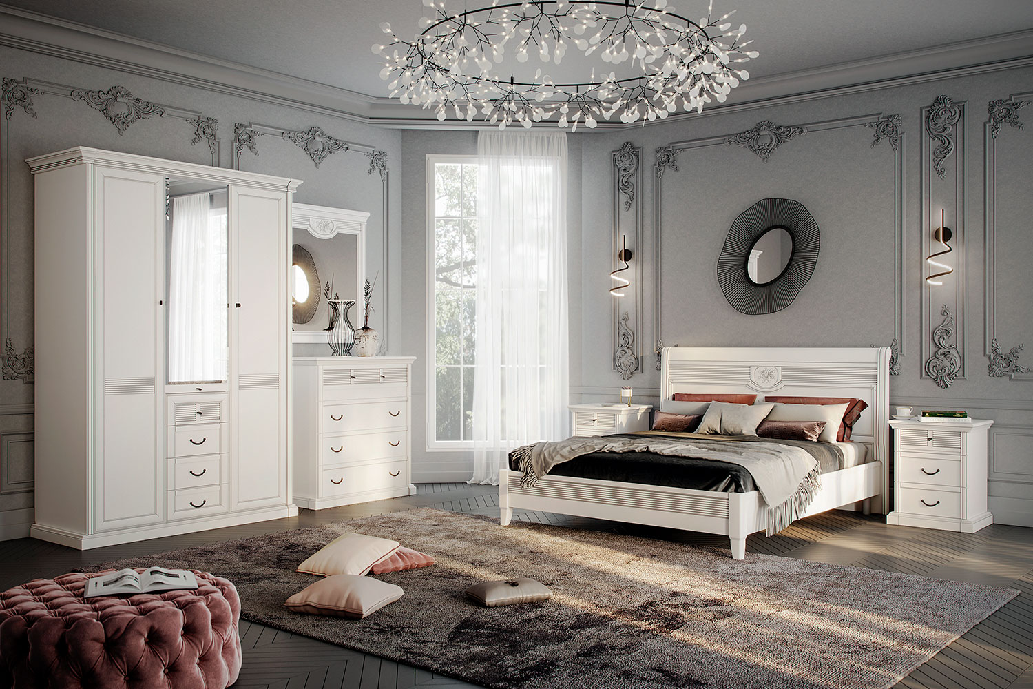 Двуспальные кровати - изображение №6 "Кровать Изотта 160 х 200"  на www.Angstrem-mebel.ru