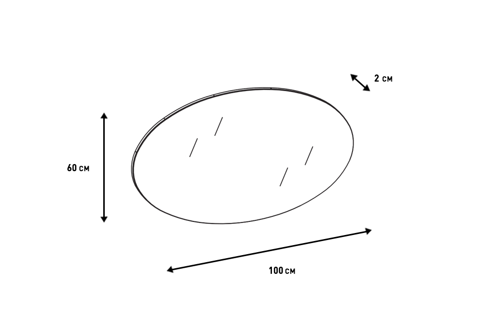Зеркала - изображение №4 "Зеркало Адажио"  на www.Angstrem-mebel.ru