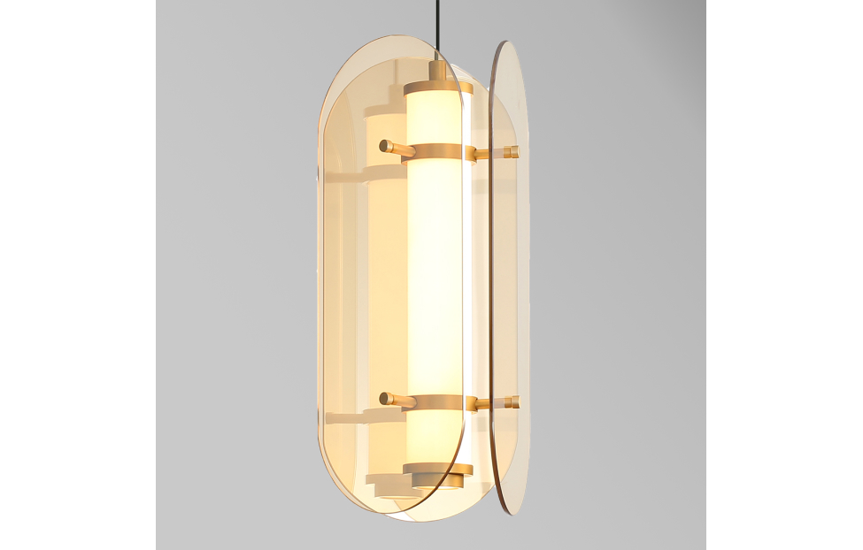 Подвесы - изображение №6 "Подвес Fada (янтарный) D190*H420/1925 LED*12.6W"  на www.Angstrem-mebel.ru