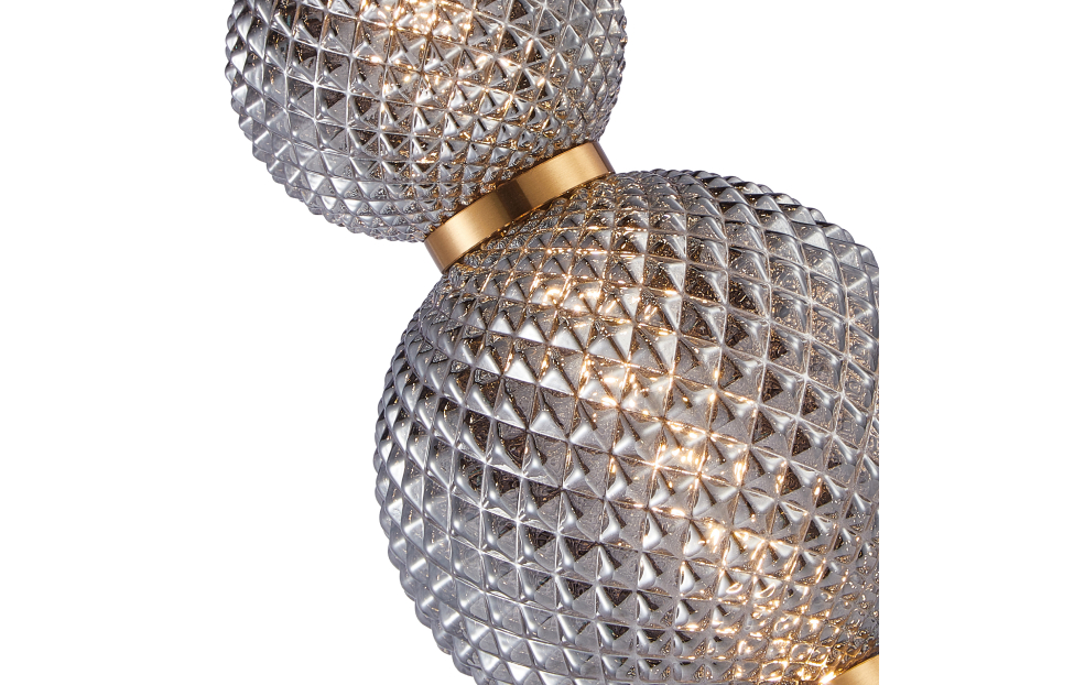 Подвесы - изображение №4 "Подвес Kiran (дымчато-серый) D130*H440/2050 LED*7W"  на www.Angstrem-mebel.ru