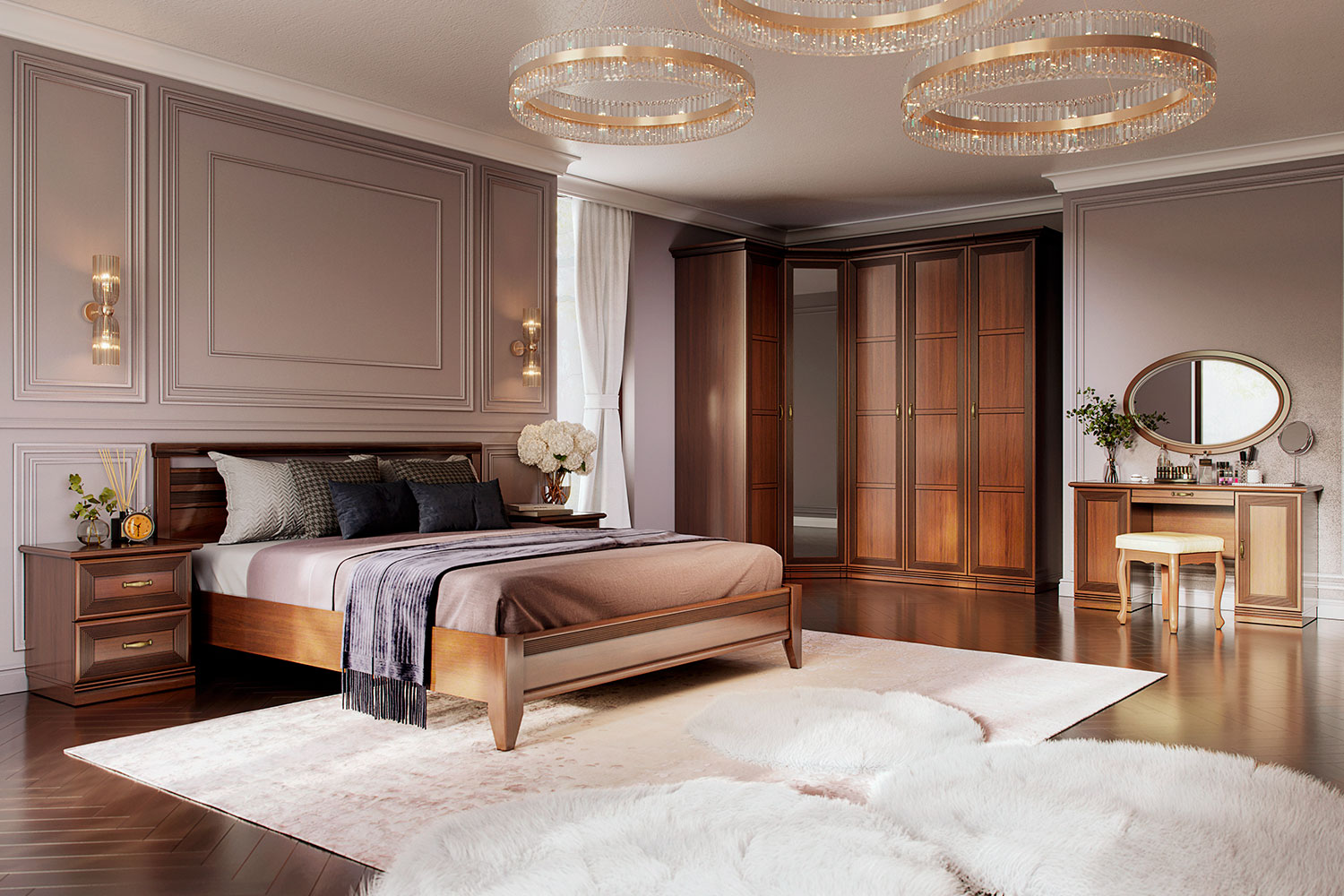 Шкафы-пеналы - изображение №5 "Шкаф Адажио с полками АГ-009.00 (2 комплекта)"  на www.Angstrem-mebel.ru