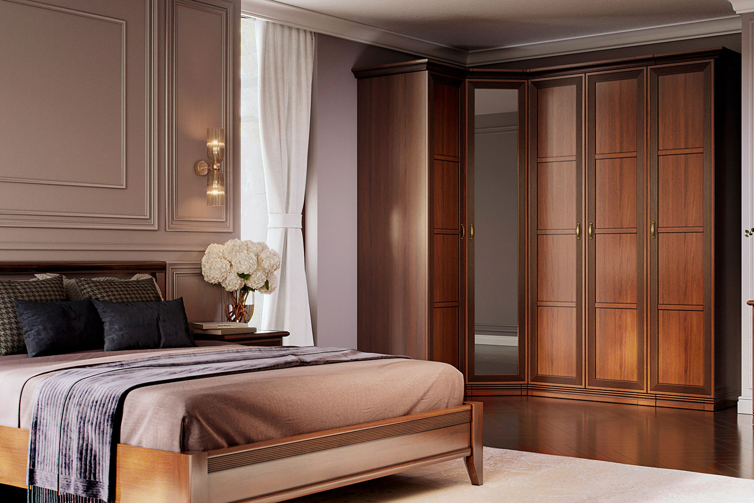 Шкафы-пеналы - изображение №4 "Шкаф Адажио с полками АГ-009.00 (2 комплекта)"  на www.Angstrem-mebel.ru