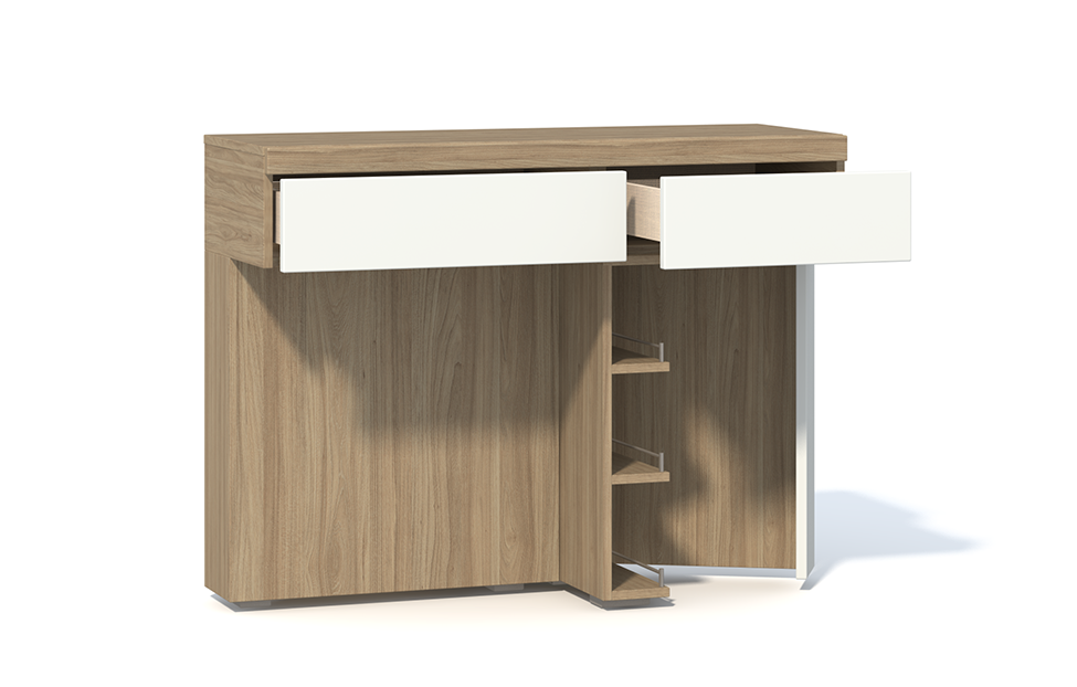 Туалетные столы - изображение №3 "Стол Анри туалетный с выдвижными ящиками"  на www.Angstrem-mebel.ru