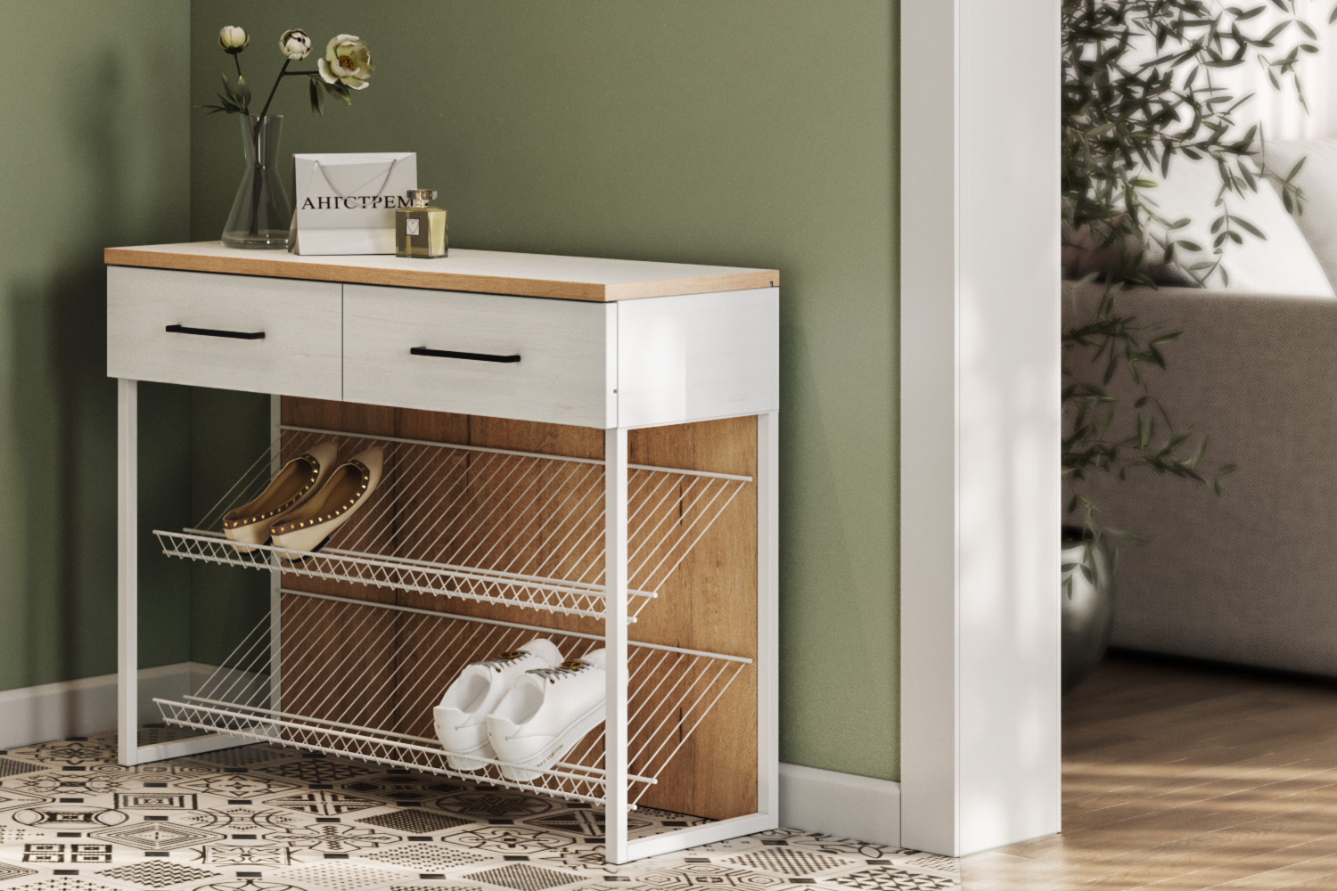 "Прихожие" - изображение №3 на www.angstrem-mebel.ru