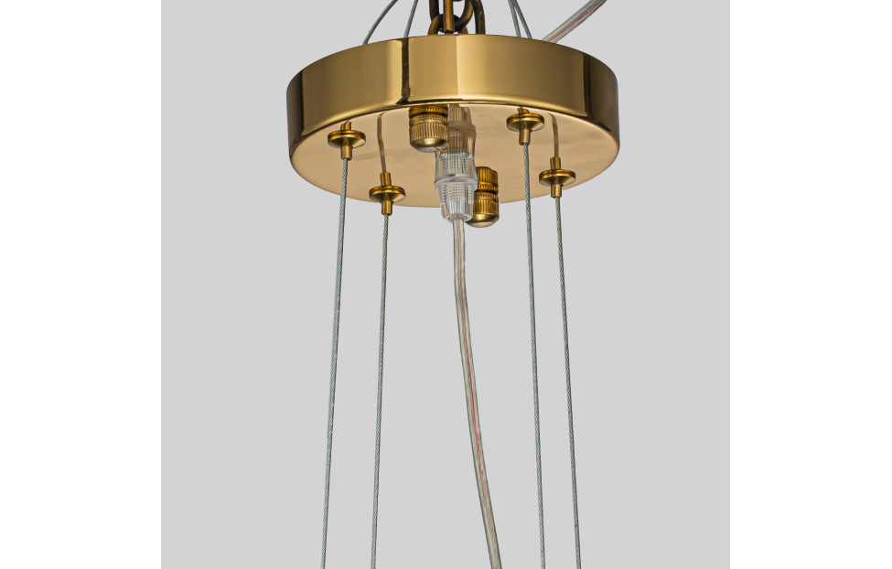 Люстры - изображение №4 "Подвесная люстра Orgel (золото) D645*H445/1645 21*G9*25W"  на www.Angstrem-mebel.ru