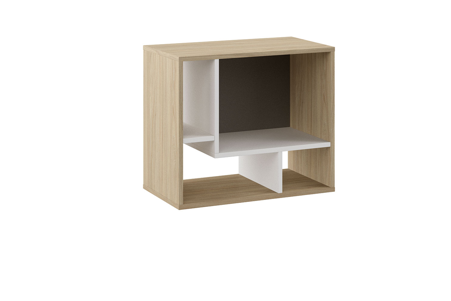 Стеллажи - изображение №3 "Стеллаж Анри с полками (левый)"  на www.Angstrem-mebel.ru