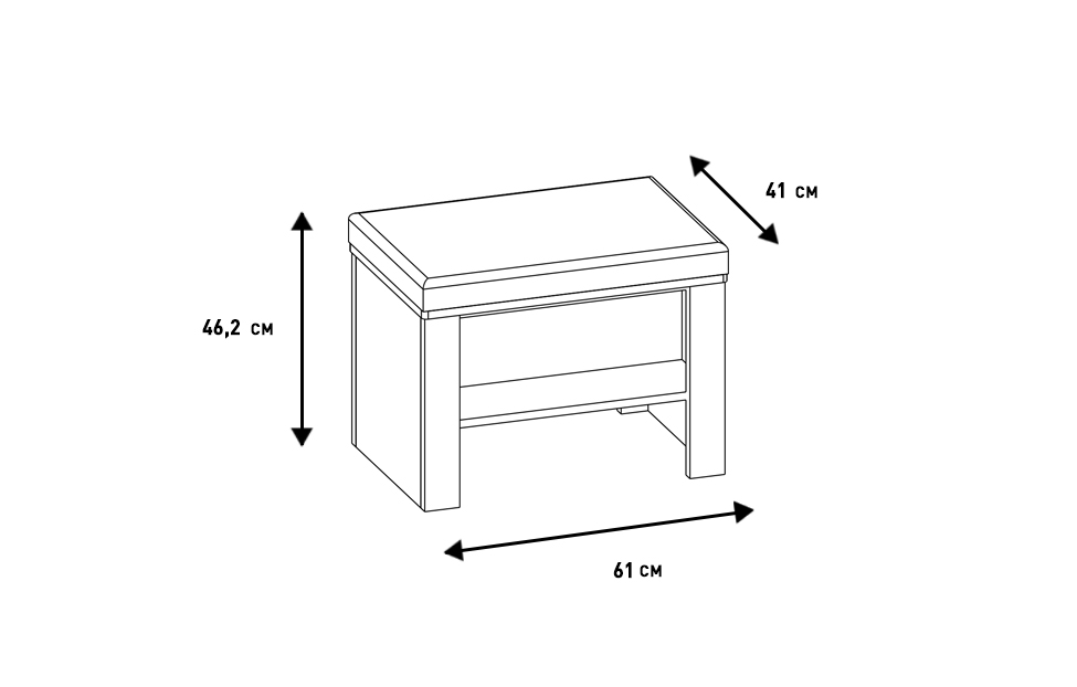 Банкетки - изображение №4 "Банкетка Магнум"  на www.Angstrem-mebel.ru