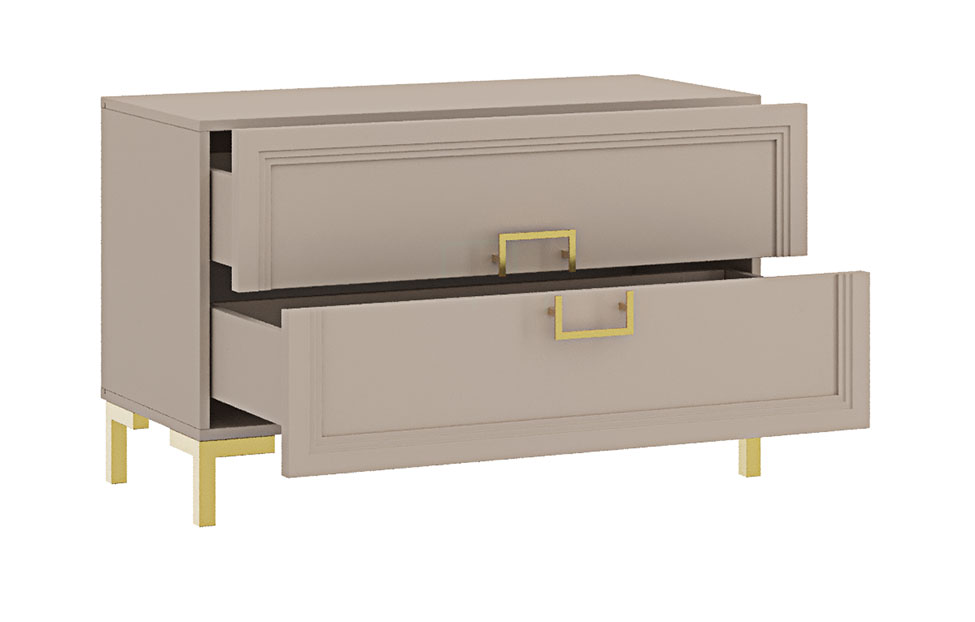 Тумбы под телевизор - изображение №3 "Тумба Дольче под телевизор с выдвижными ящиками"  на www.Angstrem-mebel.ru