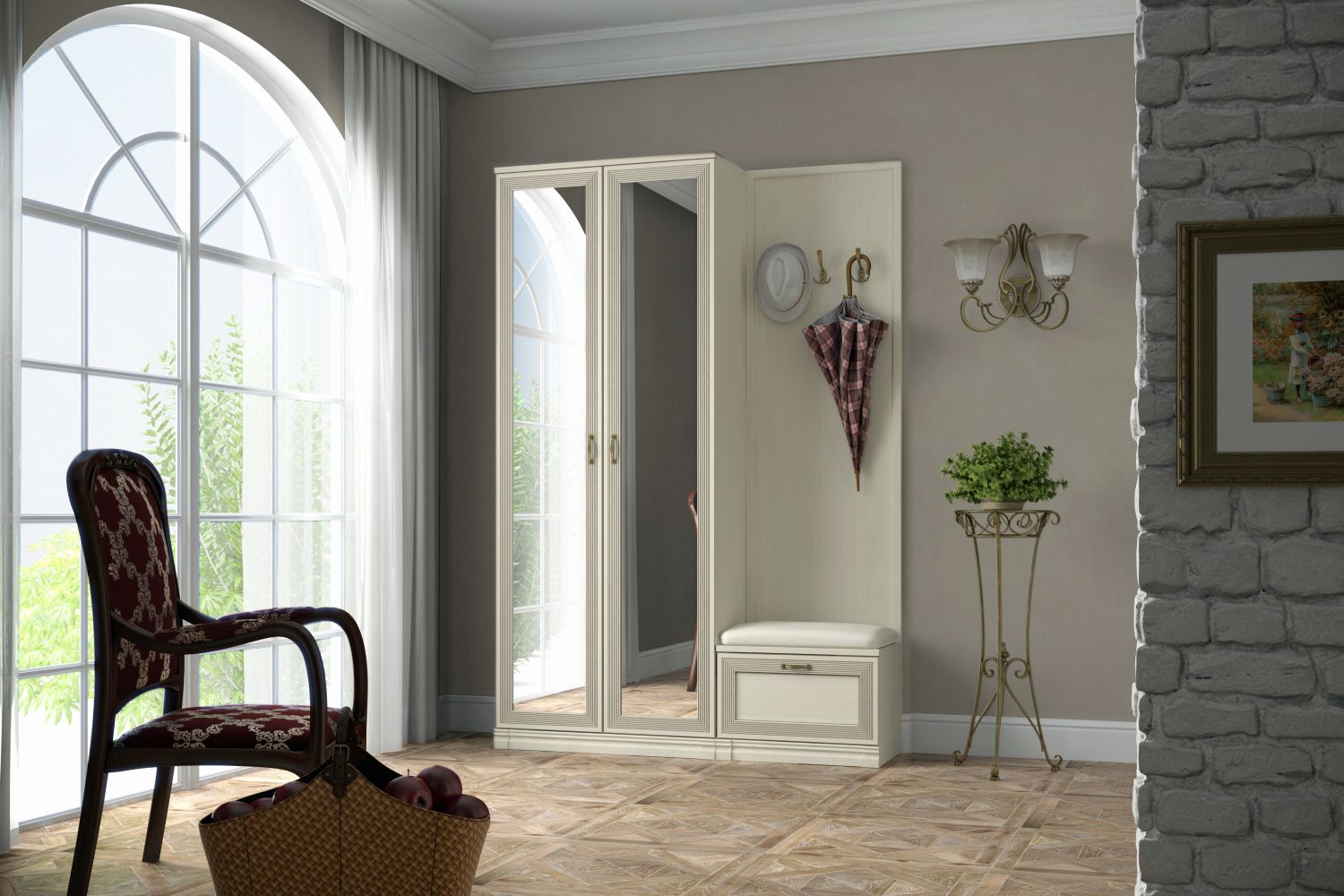 "Прихожие" - изображение №3 на www.angstrem-mebel.ru