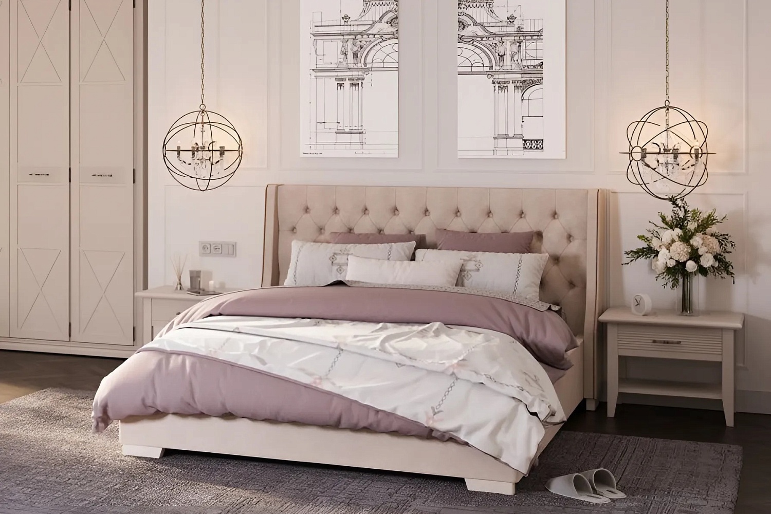 "Спальни" - изображение №4 на www.angstrem-mebel.ru