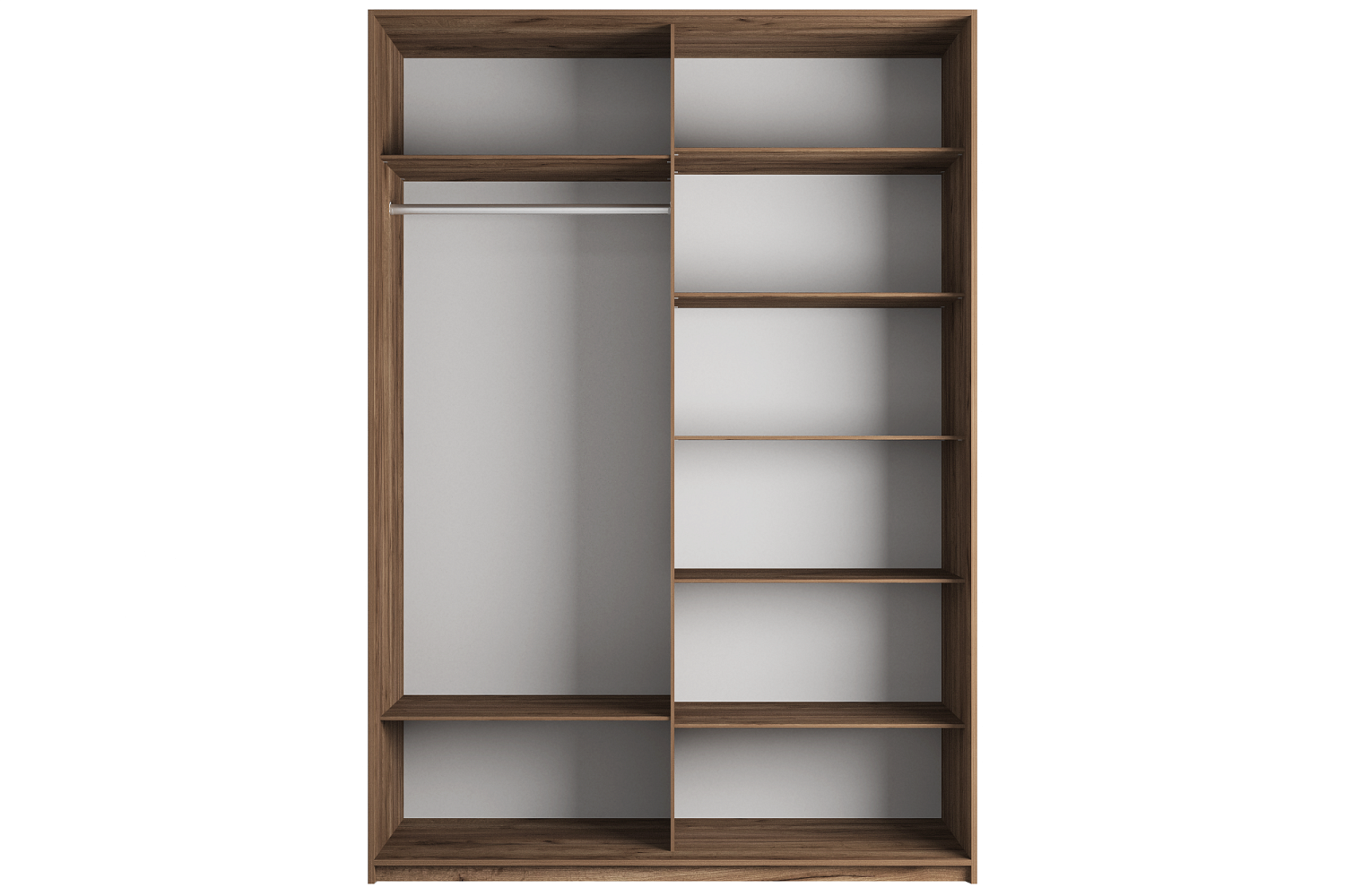 Шкафы-купе - изображение №3 "Шкаф-купе Lux  Дуб табачный / зеркало"  на www.Angstrem-mebel.ru