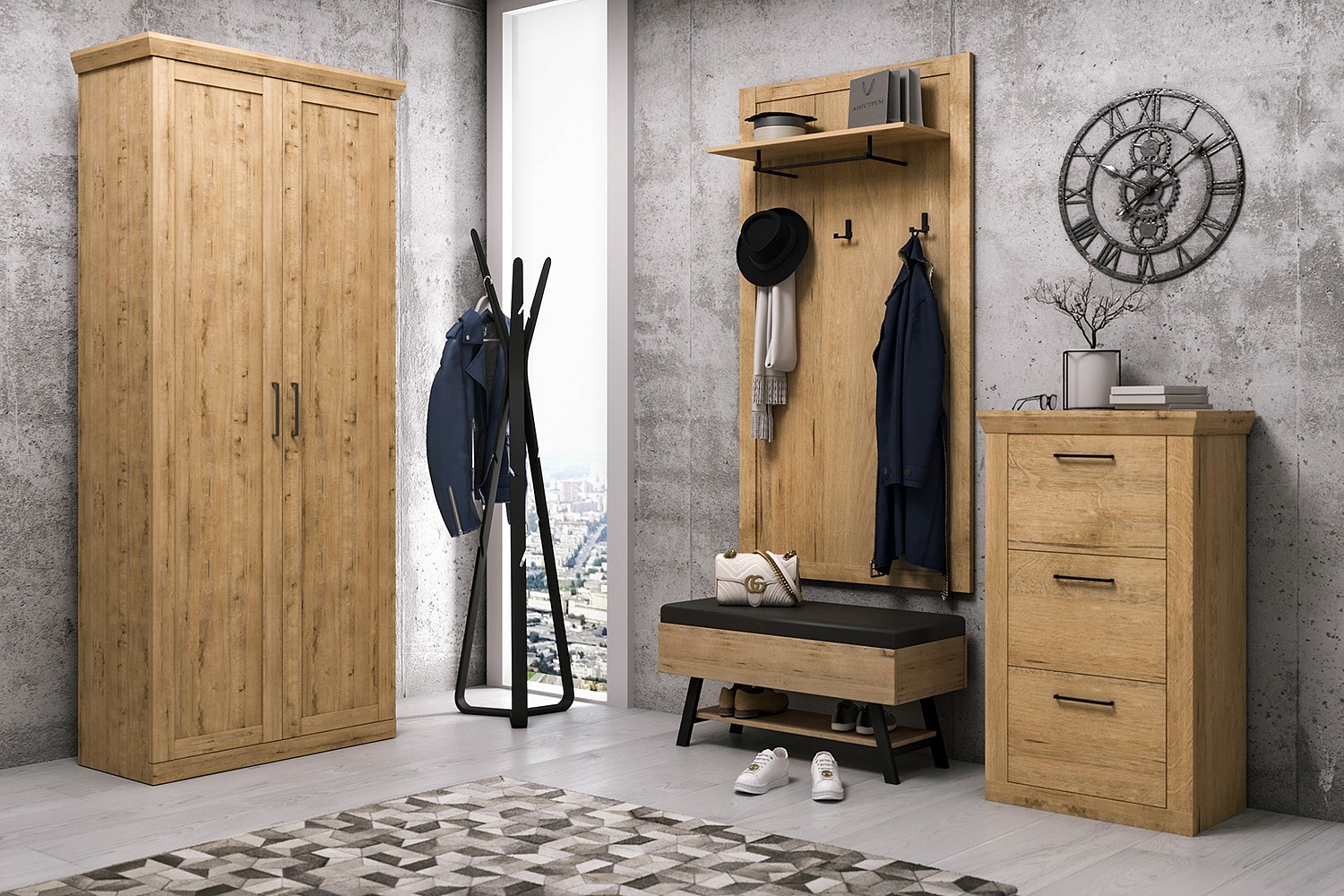 Распашные шкафы - изображение №5 "Шкаф Магнум"  на www.Angstrem-mebel.ru