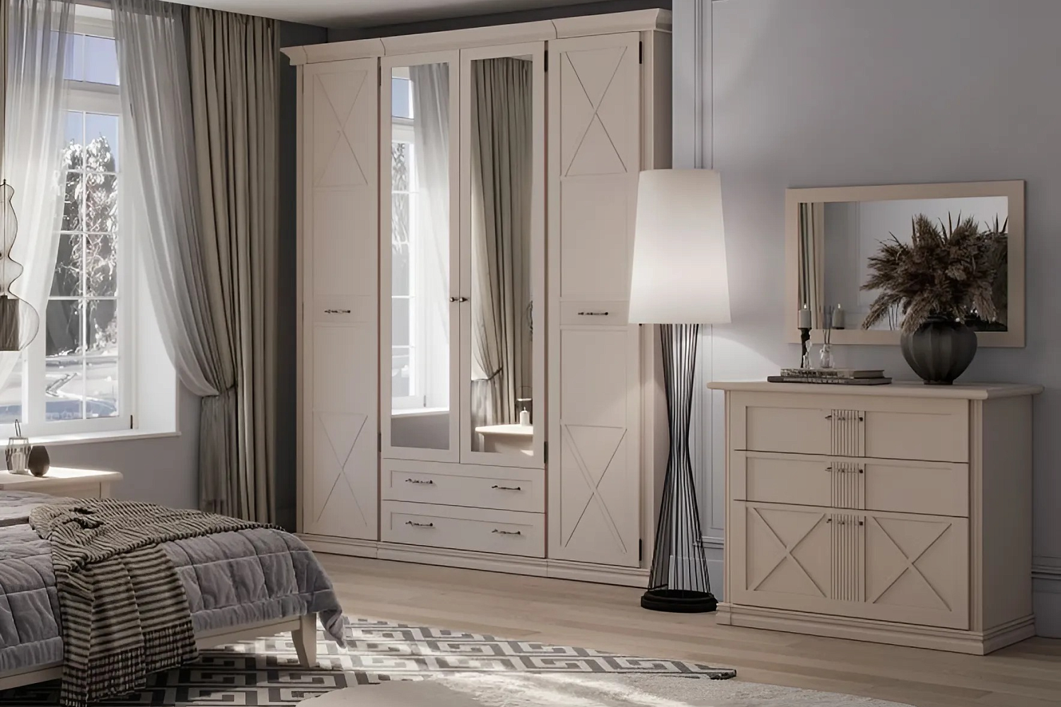 "Спальни" - изображение №3 на www.angstrem-mebel.ru