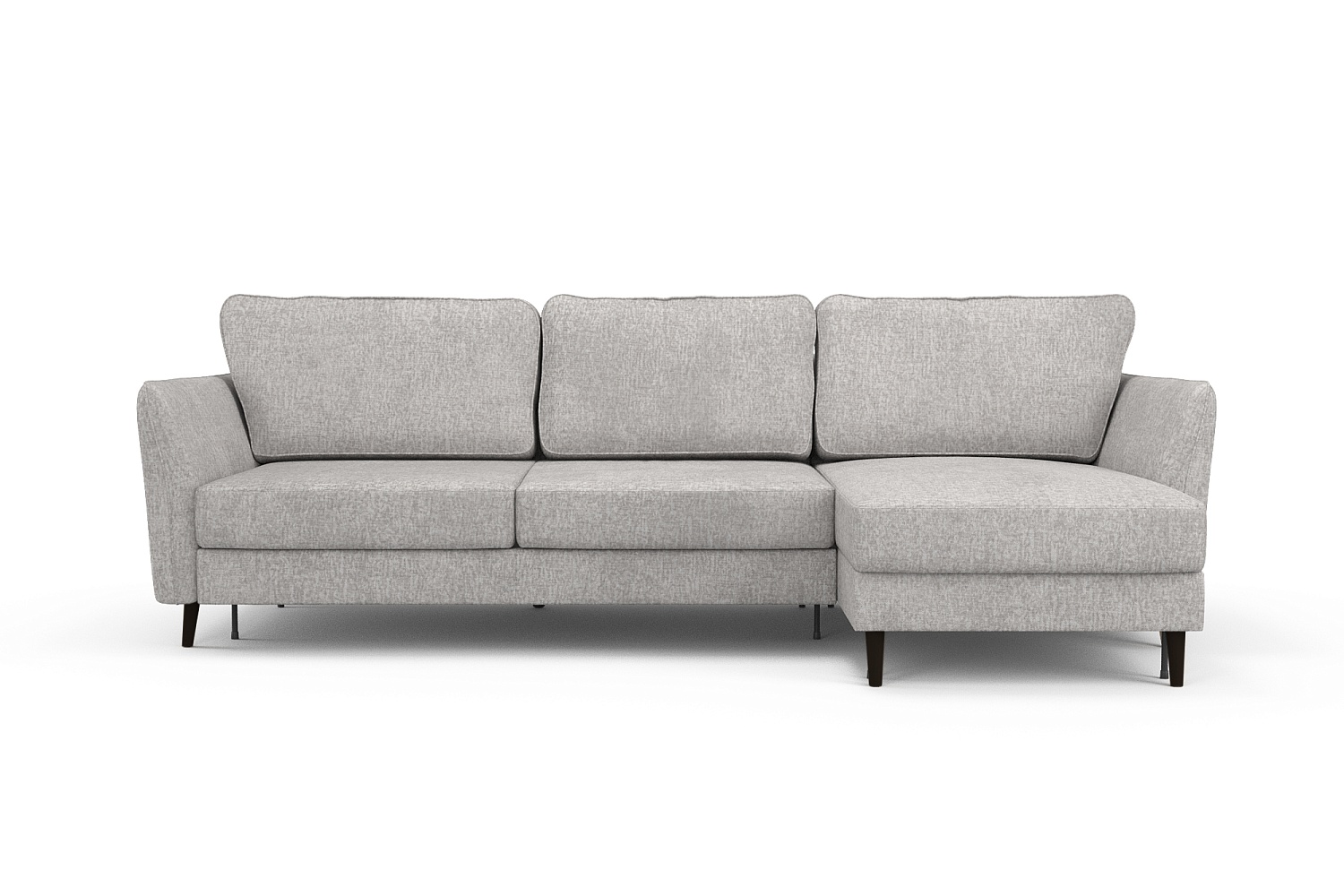 Угловые диваны - изображение №3 "Диван АННИКА NEW 3-х местный с оттоманкой и темными опорами"  на www.Angstrem-mebel.ru