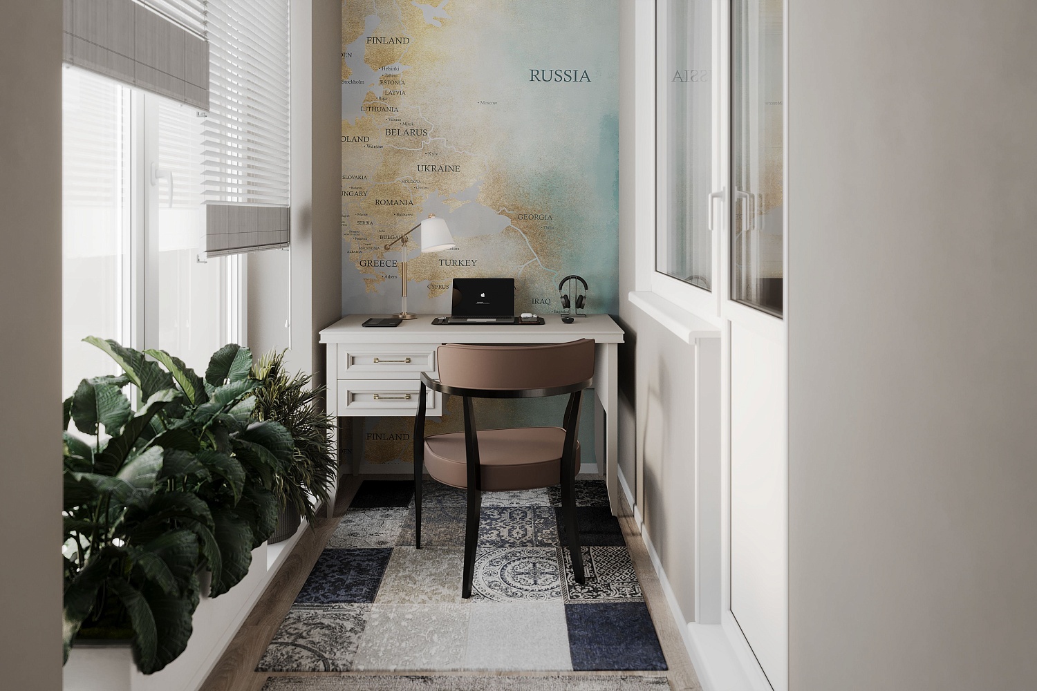 Письменные столы - изображение №3 "Письменный стол Орландо с ящиками (левый)"  на www.Angstrem-mebel.ru