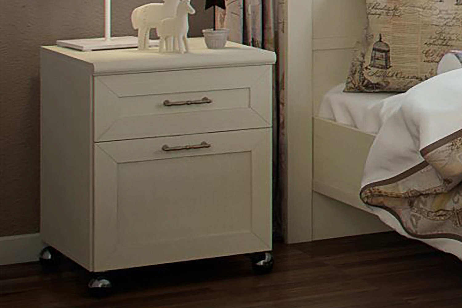 Прикроватные тумбы - изображение №5 "Выкатная тумба Кантри "  на www.Angstrem-mebel.ru